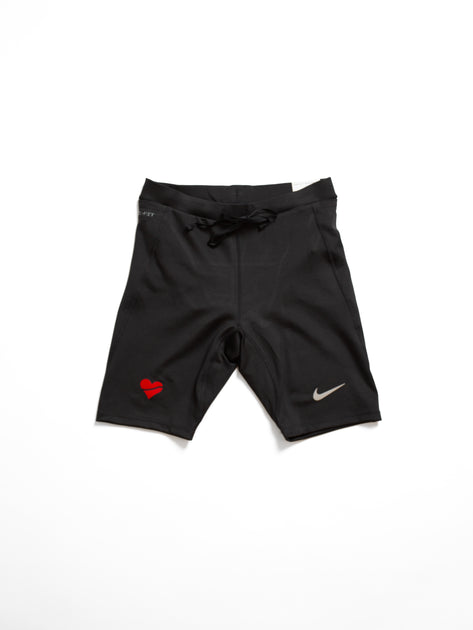 $80 NEW Mens Nike Aeroswift 1/2 Length Running Tights Shorts