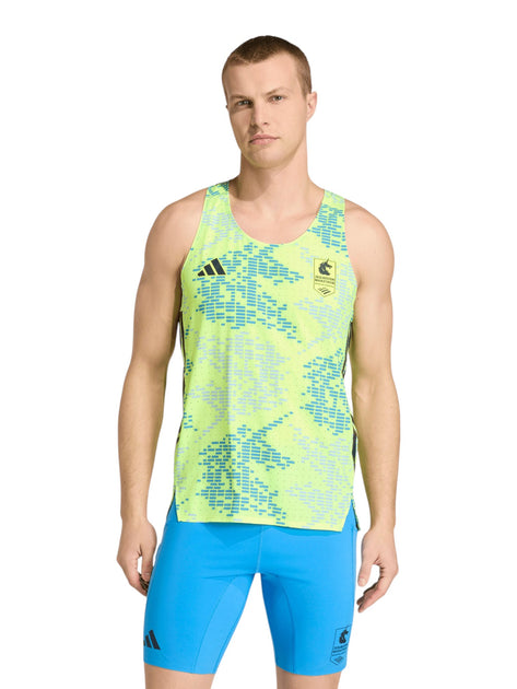 Adidas Men's Boston Marathon® 2026 Singlet – Heartbreak Hill