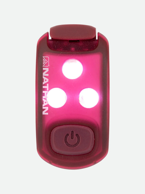 Nathan StrobeLight – Luce LED Lampeggiante E Fissa Per Corsa E Sicurezza (Impermeabile, 8 Lumen) - 2