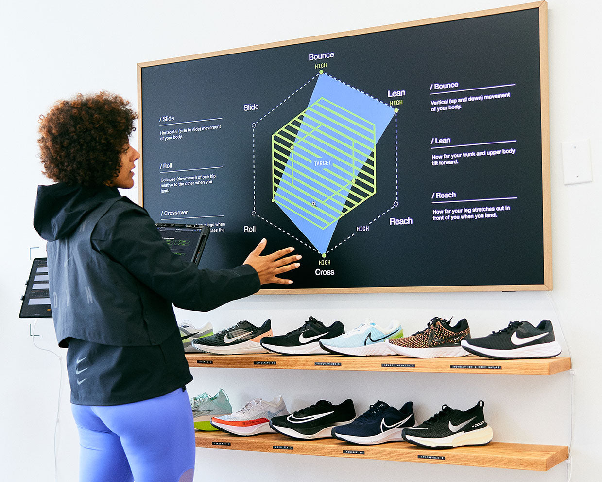 Nike Sport Research Lab Running Analysis at Heartbreak Newton