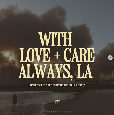 LA Fires Message