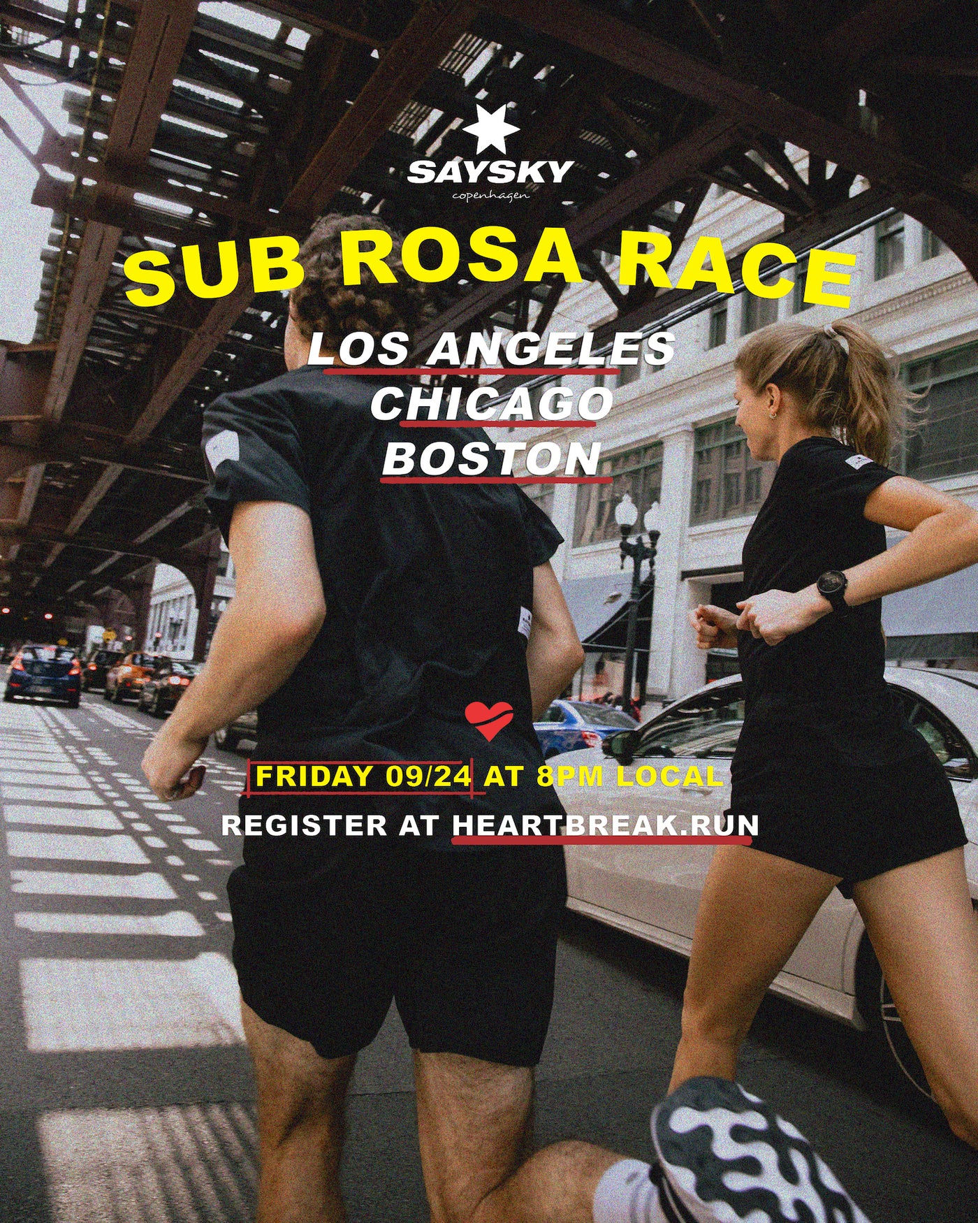 Sub Rosa Race OPEN | Coming to LA, CHI, & BOS 9/24