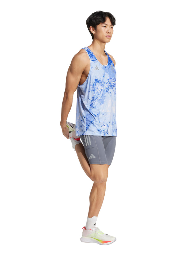 Adidas Men's Boston Marathon® 2025 Allover Print Tank Top