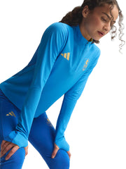 Adidas Women's Boston Marathon® 2026 Half Zip Long Sleeve Shirt
