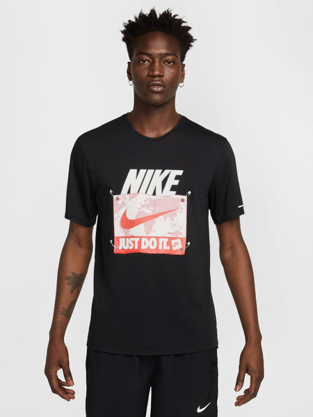 ◆Nike◆ Rise 365 Run Energy Men's Short Sleeve Running Top Nike Men's Rise 365 Run Energy Dri-FIT Running Short-Sleeve