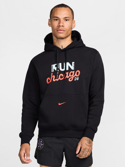 Nike Chicago Marathon Men's Club Fleece Pullover Hoodie