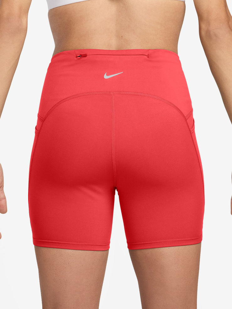 Nike Women's Swift High-Waisted 4" Tight Running Shorts with Pockets