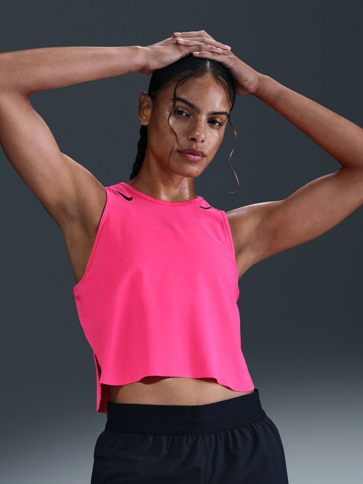 Nike Women's AeroSwift Dri-FIT ADV Cropped Running Tank Top