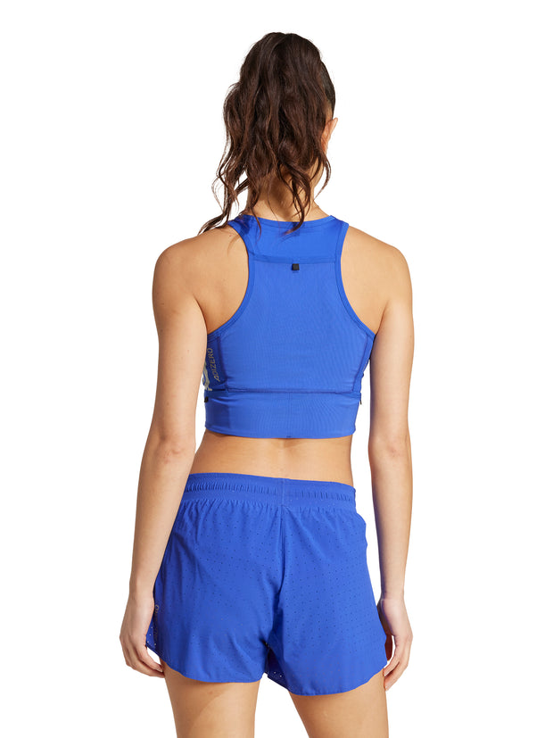 Adidas Women's Boston Marathon® 2025 Adizero Crop Top