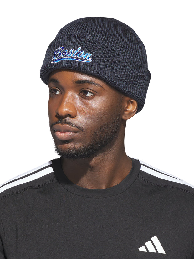 Adidas Boston Marathon® BAA Script Premium Fold Beanie