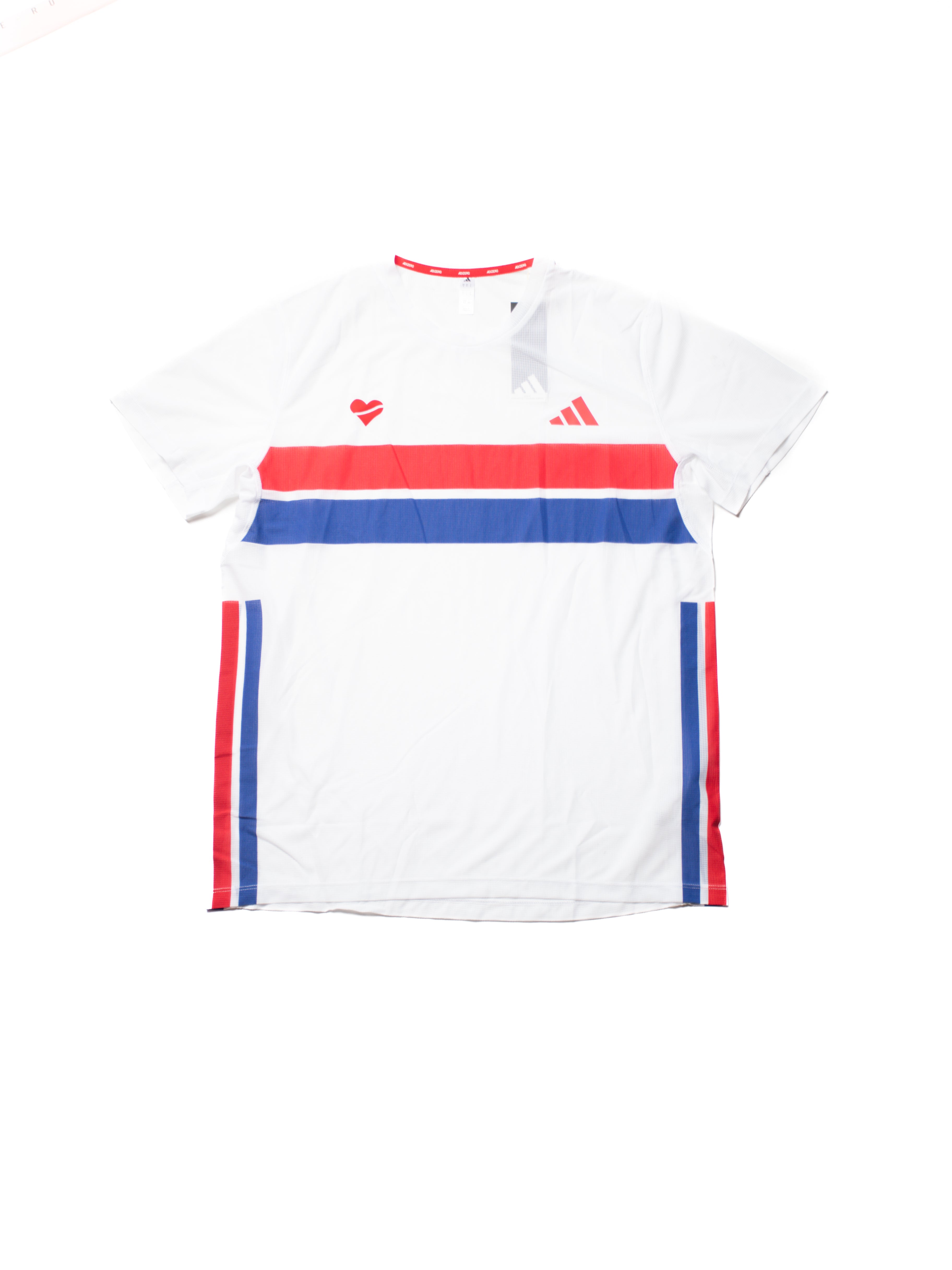 Men's AdiZero Retro Running T Shirt - White – Gazelle Sports