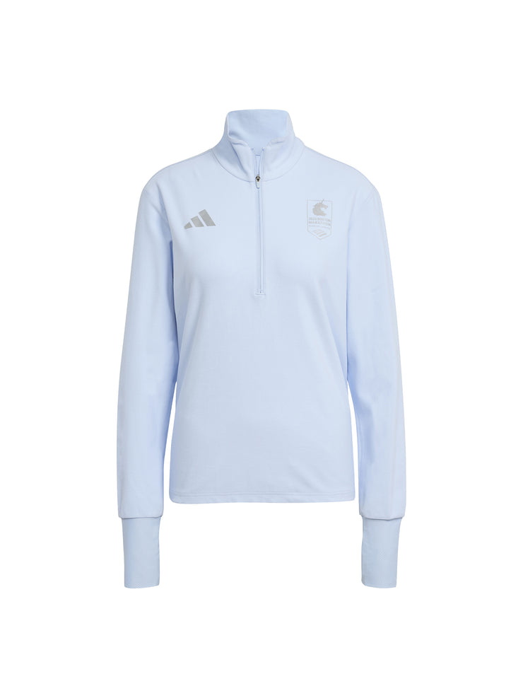 Adidas Women's Boston Marathon® Presented by Bank of America 1/2 Zip Top