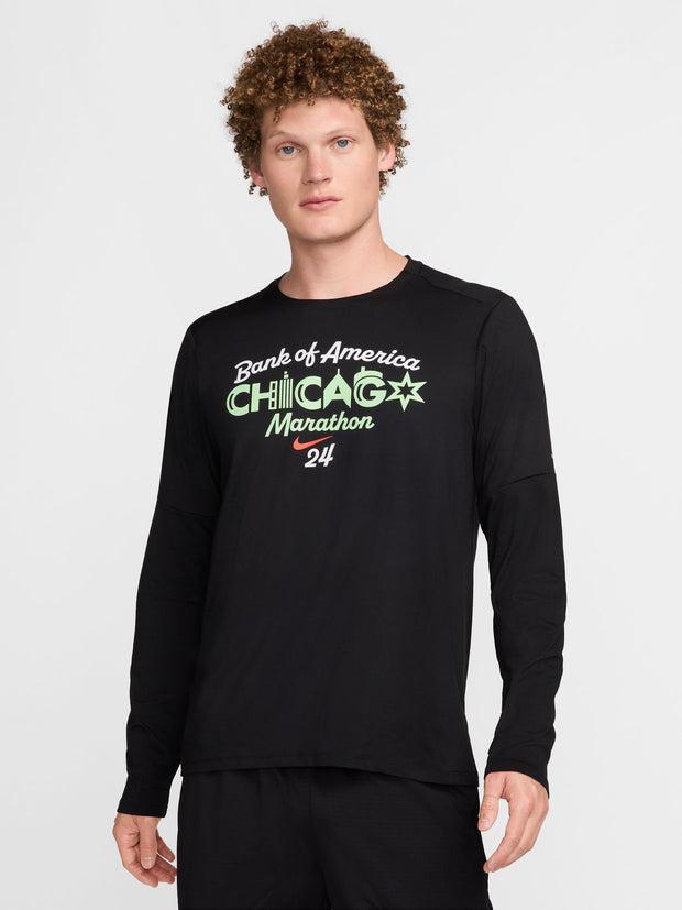 Nike Chicago Marathon Men's Element Dri-FIT Running Crew