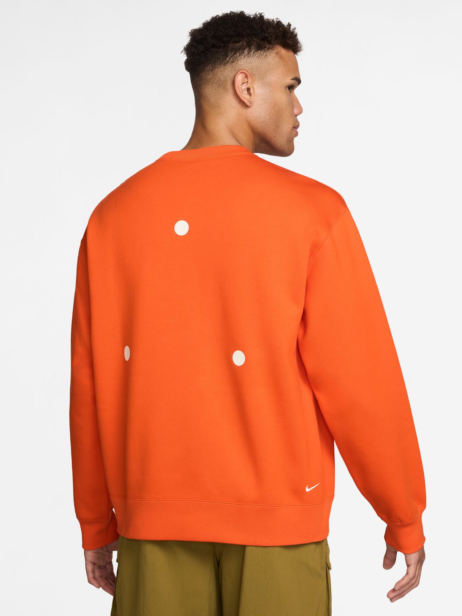 nike crewneck orange