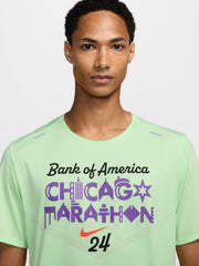 Nike Chicago Marathon Men's Rise 365 Dri-FIT Short-Sleeve Running Top