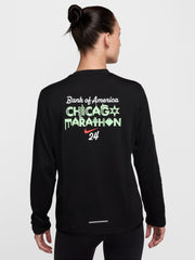 Nike Chicago Marathon Women's Swift Element Dri-FIT Crew-Neck Running Top