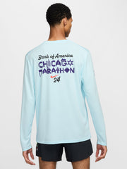 Nike Chicago Marathon Men's Miler Dri-FIT UV Long-Sleeve Running Top