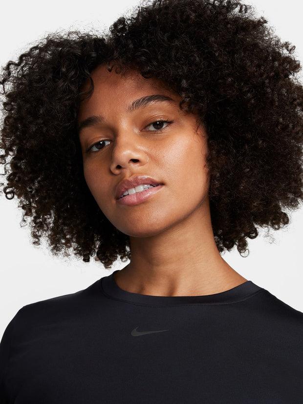 Nike Women's One Classic Dri-FIT Short-Sleeve Cropped Top