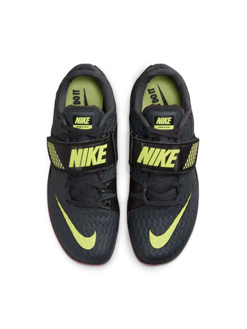 NEW Nike Zoom HJ High Jump Elite Track & Field Shoes Size 8.5 Black White New Nike Zoom HJ High Jump Elite Track Black Sliver 806561  main image 4