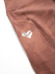 Nike Women's Universa Medium-Support High-Waisted 8" Camo Biker Shorts with Pockets