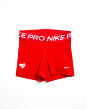 Nike Women's Pro 3" Heart Shorts