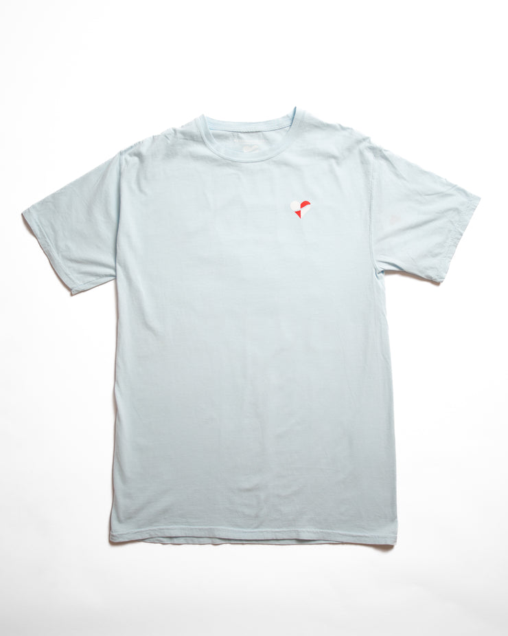 Heartbreak Small Battleshield Heart Logo Tee