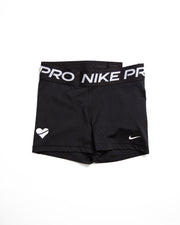 Nike Women's Pro 3" Heart Shorts