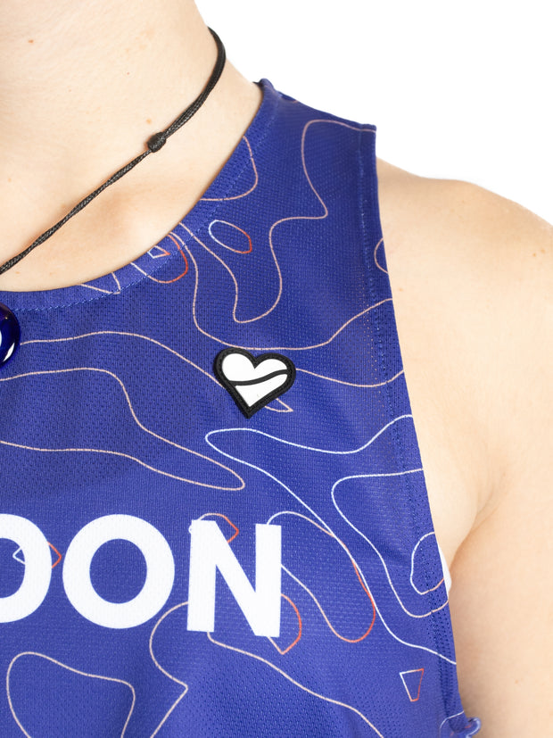 Heartbreak Women's London Crop Singlet