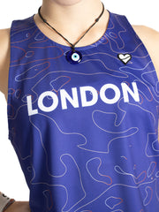 Heartbreak Women's London Crop Singlet