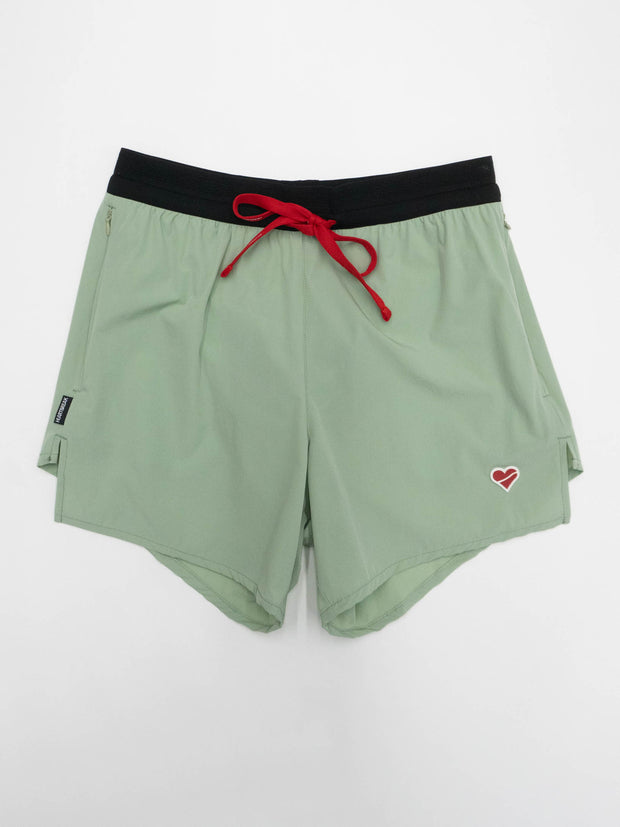Heartbreak Men's Deerfoot 5" Shorts - Green