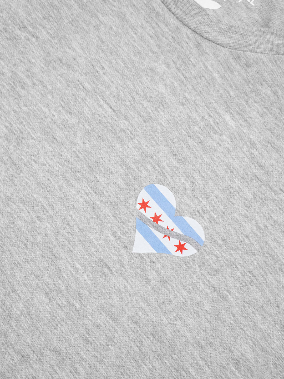 [ ANOTHERYOUTH ]★heart printing t Play Comme des Garçons: Red Heart T-Shirt (Grey) | DSMNY E-SHOP