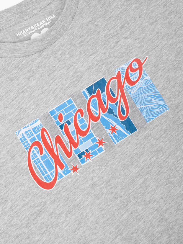 Heartbreak Chicago Grid Tee