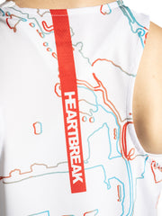 Heartbreak Women's Chicago Crop Singlet