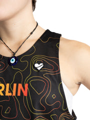 Heartbreak Women's Berlin Crop Singlet