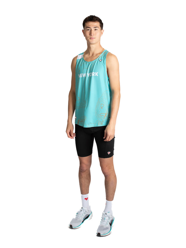 Heartbreak Men's New York Singlet