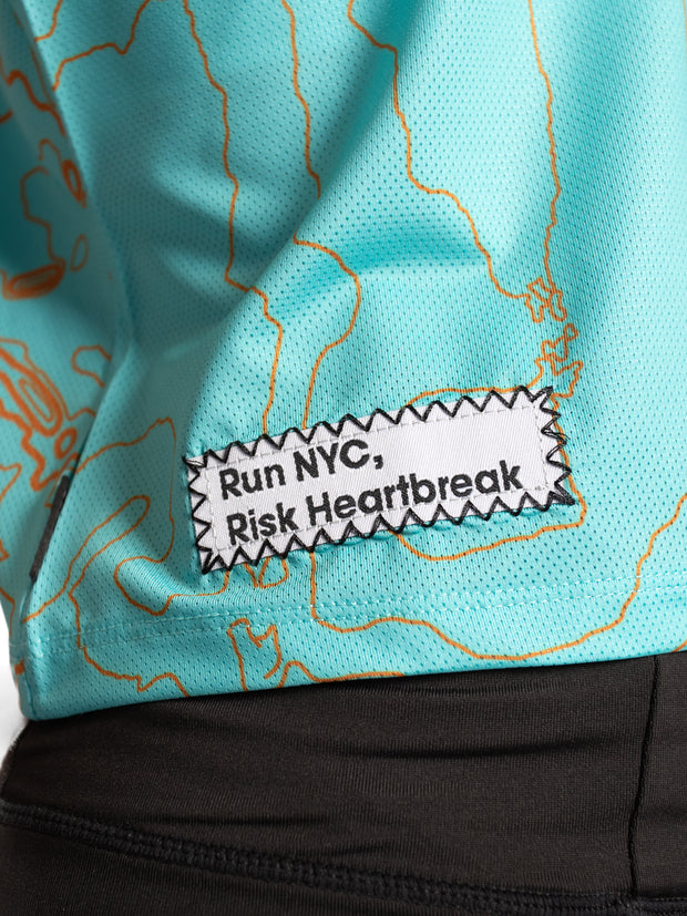 Women's New York Crop Singlet