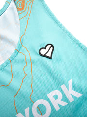 Women's New York Crop Singlet