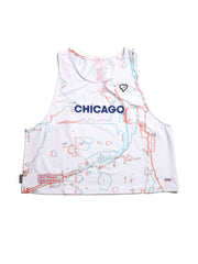 Heartbreak Women's Chicago Crop Singlet