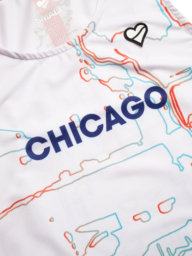 Heartbreak Women's Chicago Crop Singlet