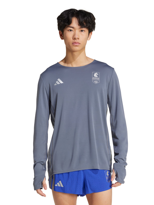 Adidas Men's Boston Marathon® 2025 Adizero Long-Sleeve Top