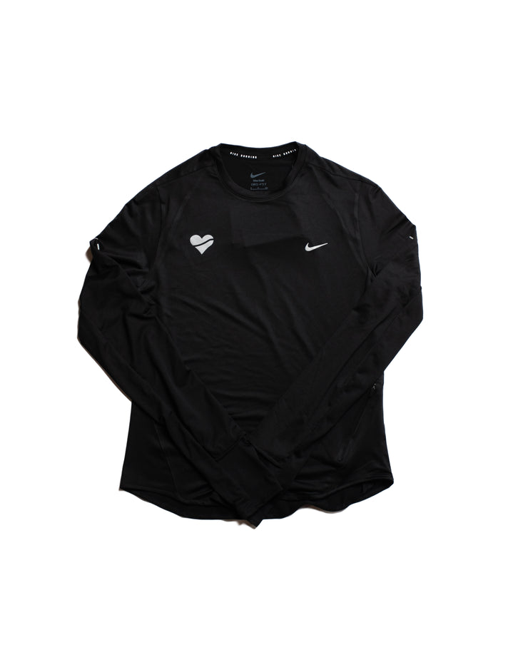 Nike Women's Swift Dri-FIT UV Long-Sleeve Crew-Neck Running Top