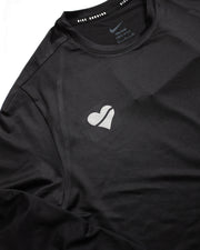 Nike Women's Swift Dri-FIT UV Long-Sleeve Crew-Neck Running Top