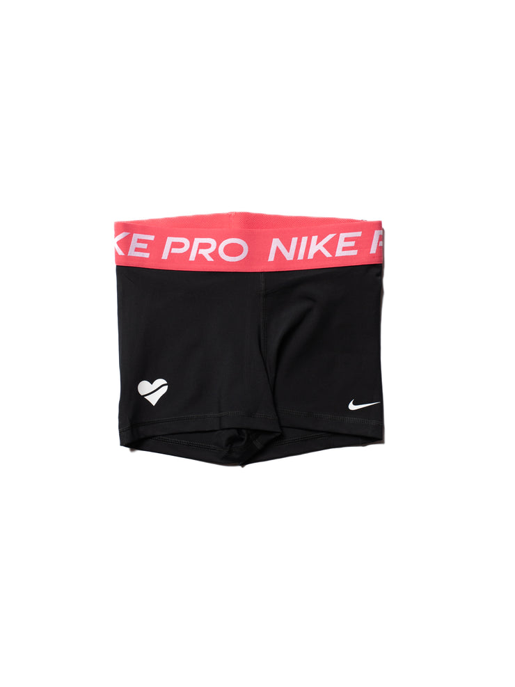 Nike Women's Pro 3" Heart Shorts