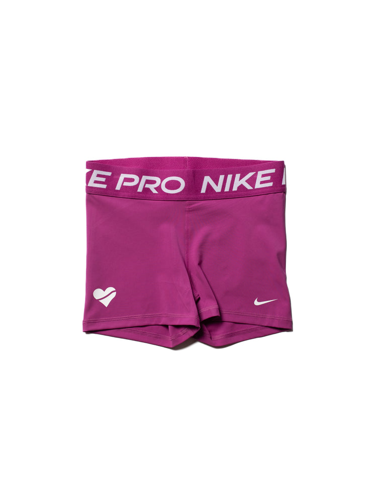 Nike Women's Pro 3" Heart Shorts