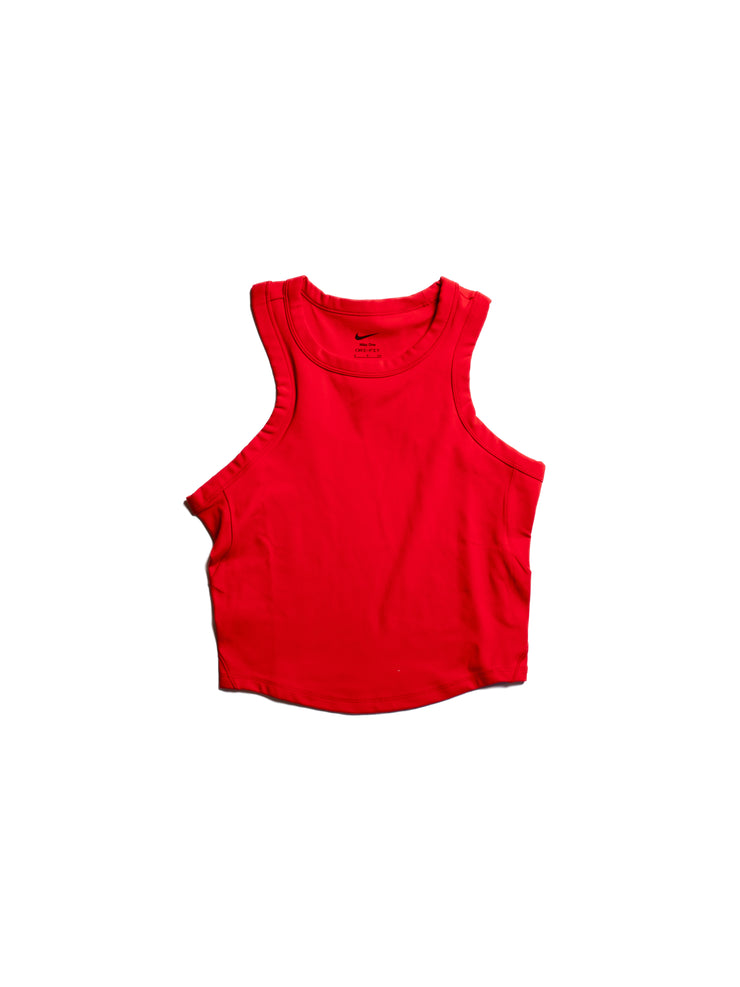 Nike Women's One Fitted Dri-FIT Cropped Tank Top