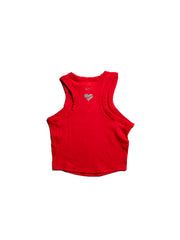 Nike Women's One Fitted Dri-FIT Cropped Tank Top