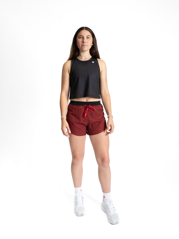 Heartbreak Women's Bear Cage 2" Split Shorts