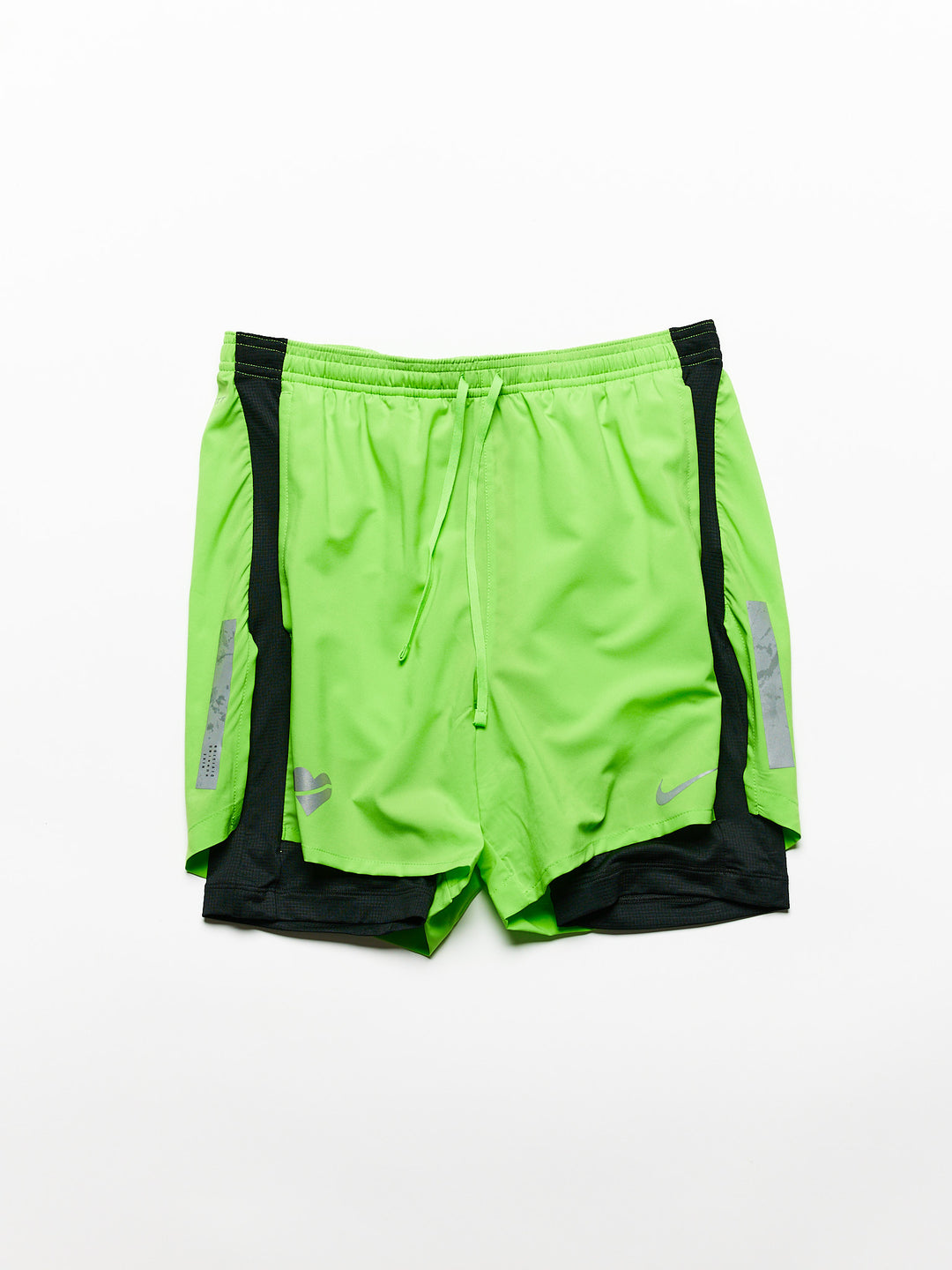 Nike green shorts shops mens