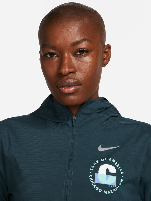 Nike Chicago Marathon Women's Repel Impossibly Light Running Jacket
