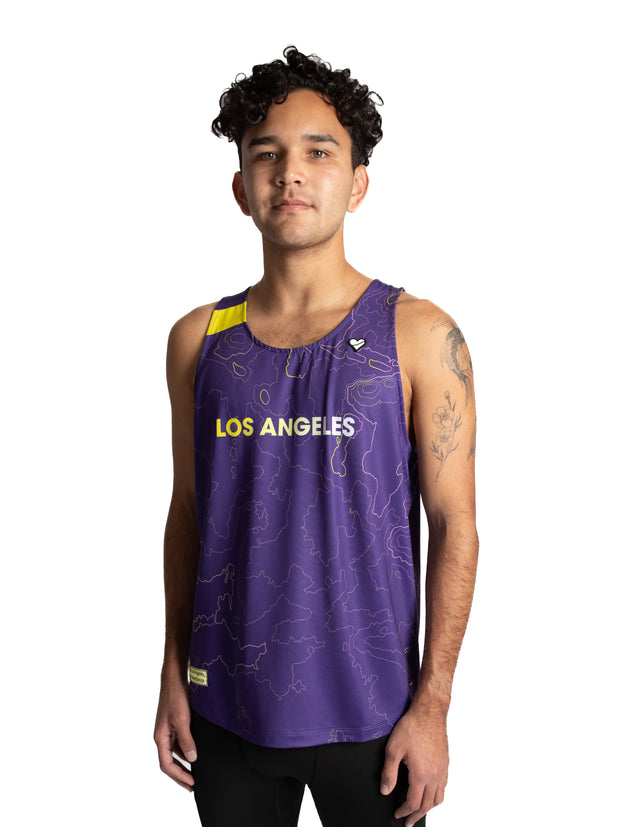 Heartbreak Men's Los Angeles Singlet